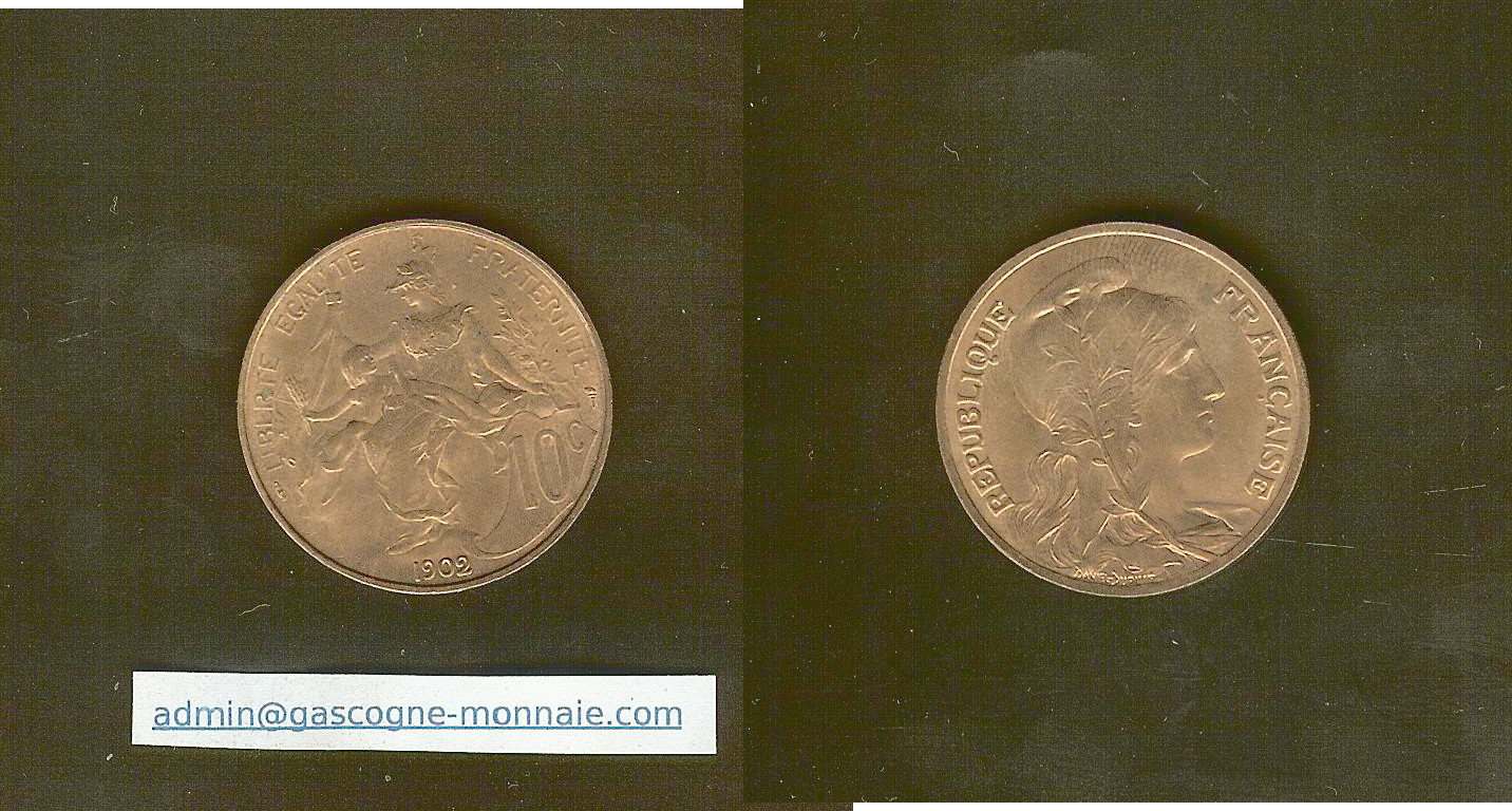 10 centimes Dupuis 1902 SPL+